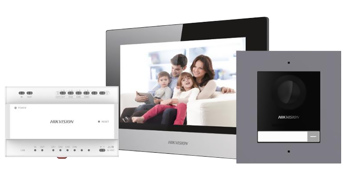 Kit interphonie 2 fils- Hikvision